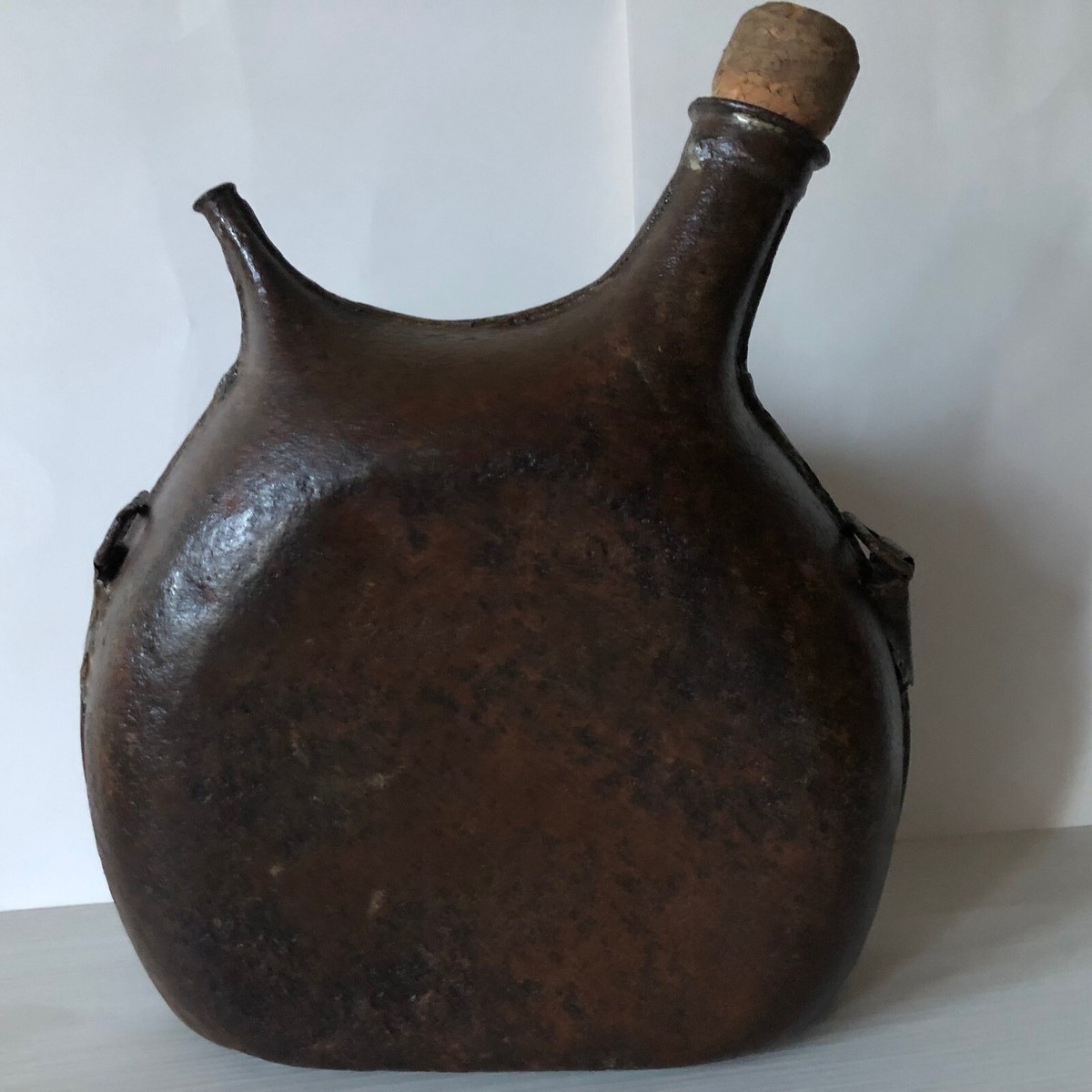 Antique French Military Canteen Flask Mle 1877 2L Soldier Water