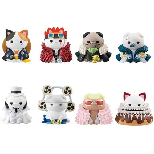 One Piece Nyanpiece Luffy Rivals Mega Cat Megahouse 1-Inch Mini