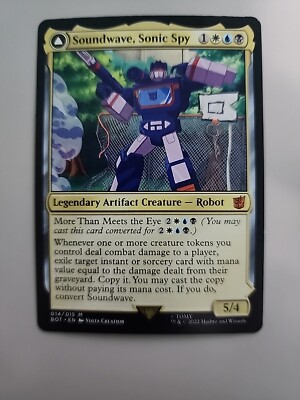 MTG Steoundwave, Sonic Spy シャッタード・グラス Soundwave, Sonic