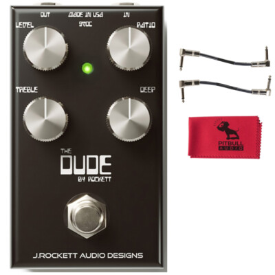 J. Rockett Audio Designs The Dude V2 Overdrive Pedal w/ Patch