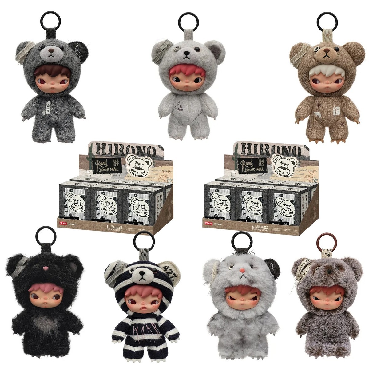 POP MART x Hirono Road Journal Series Plush Pendant Confirmed