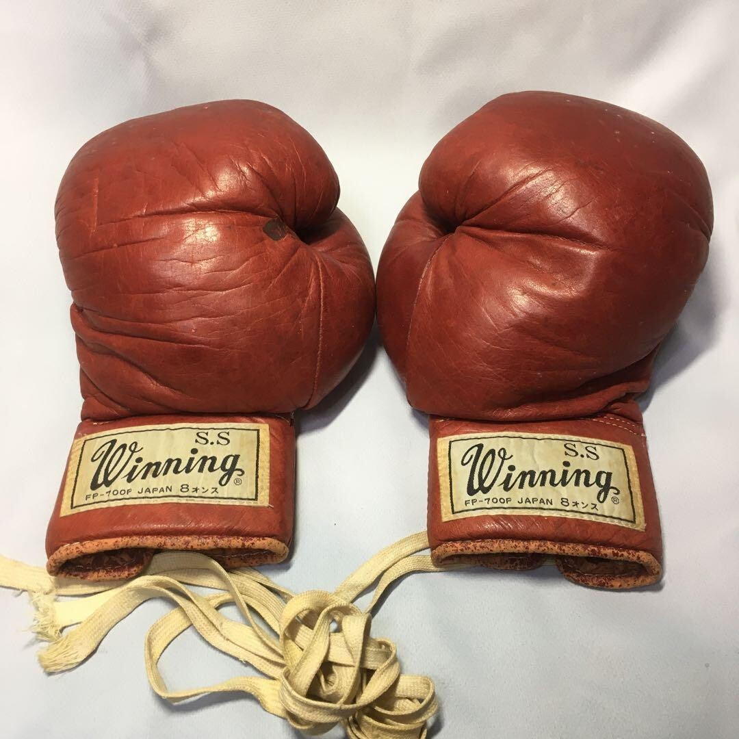 希少 旧ロゴ Winning MS-200 ボクシンググローブ 8 oz 希少 旧ロゴ