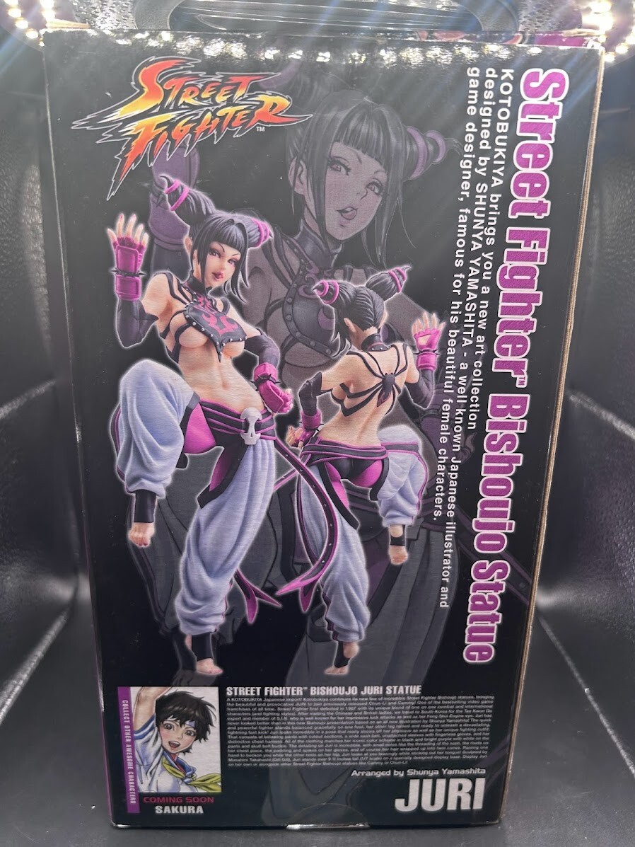 Kotobukiya STREET FIGHTER Bishoujo Statue Han Juri 1/7 Figure | eBay