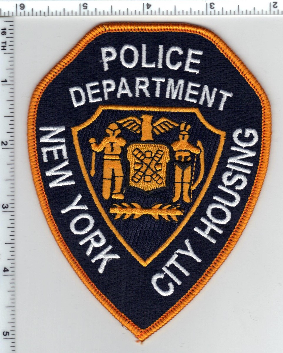 New York City Housing Police Shoulder Patch Last Issue - Defunct