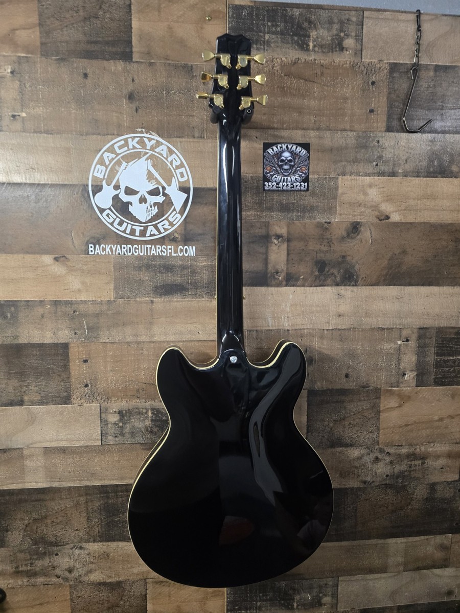 希少 Peavey Hollowbody JF1EX セミアコ ギター 黒 希少 Peavey