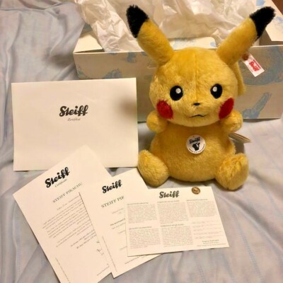 Pikachu Steiff Good Smile Company Pokemon 1500 limited mohair