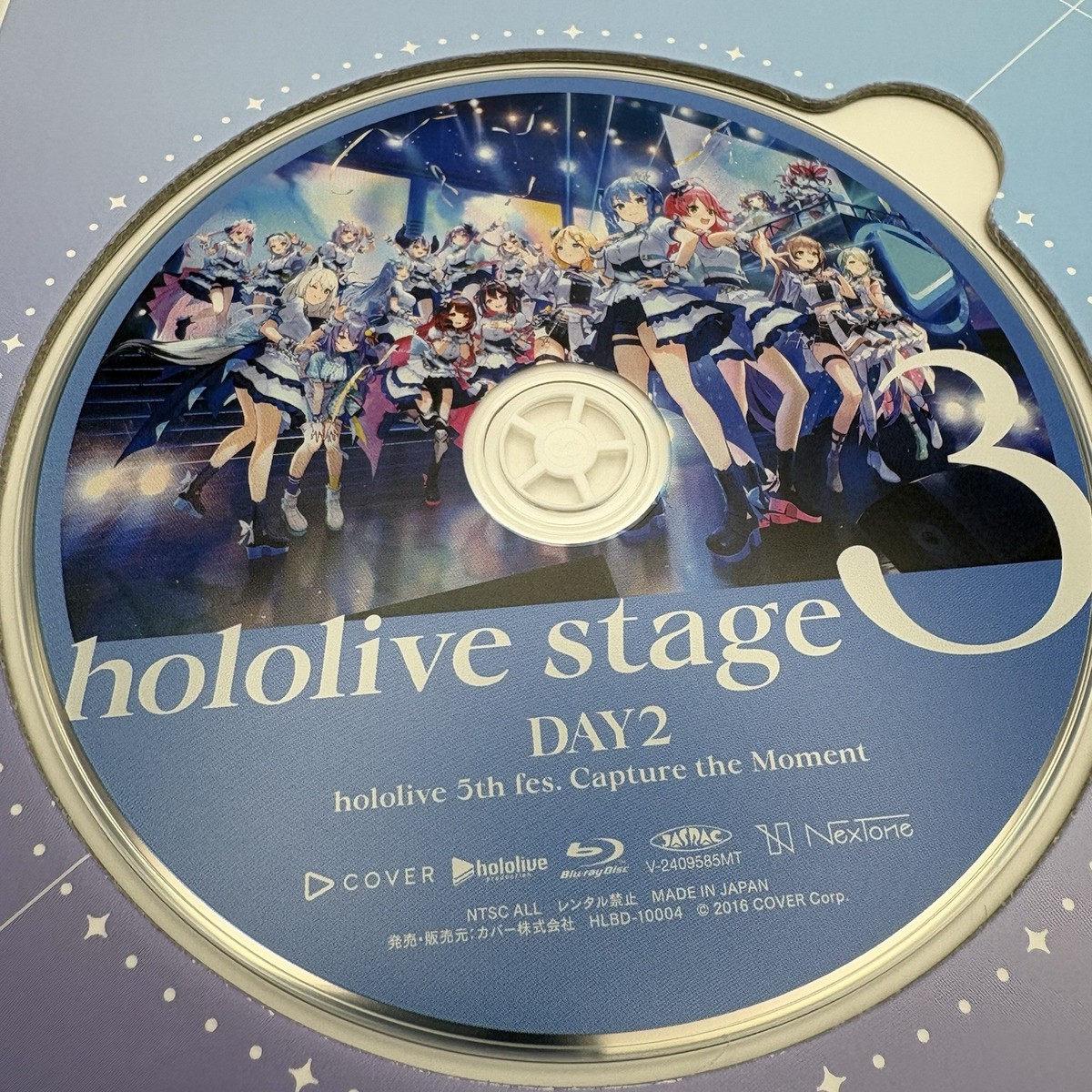 Hololive 5th fes. Capture the Moment Blu-ray 5 Disc Japan Limited