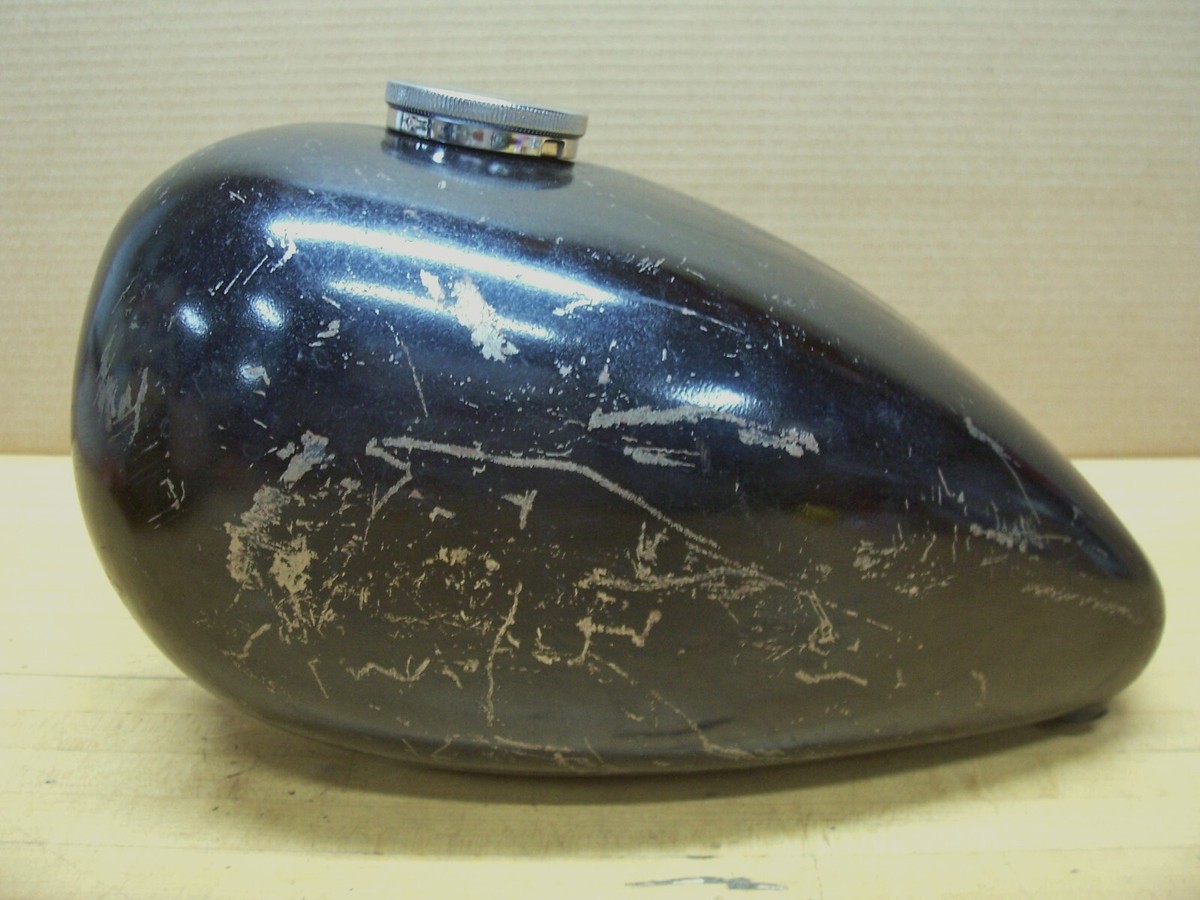 NOS Wassell Marked Peanut Fuel Gas Tank BSA Triumph Harley