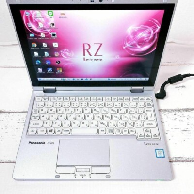 Panasonic Let's note RZ6 Core i5 7Y5 メモリ 8GB BIOS起動表示
