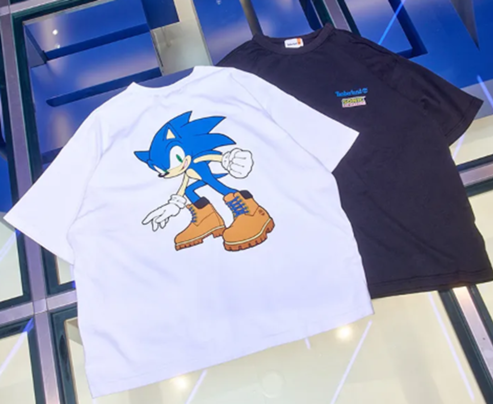 Timberland x Sonic The Hedgehog Collaboration Graphic T-shirt