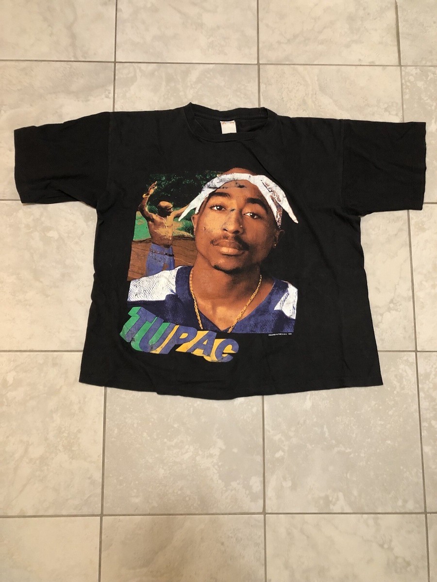 rare vintage 90s 2pac Tupac Shakur rap tee t shirt | eBay