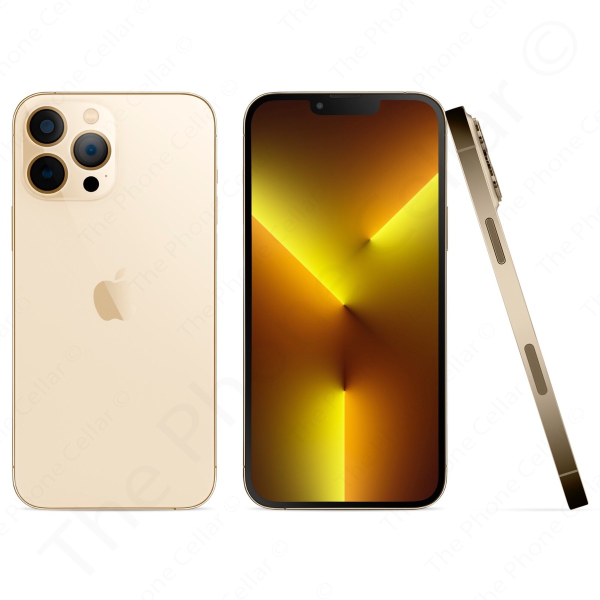 スマートフォン本体 Apple iPhone 13 Pro Gold 128GB Amazon.com