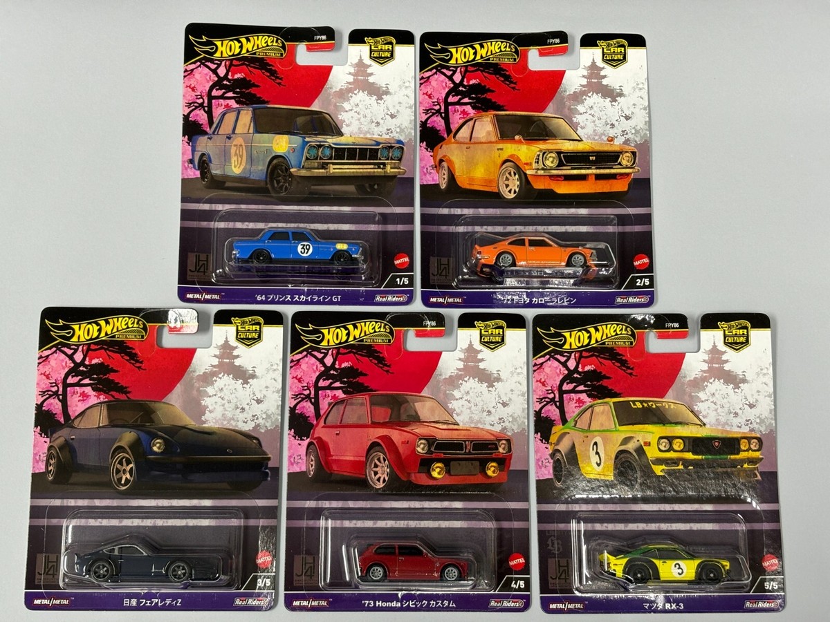 2024 Hot Wheels Car Culture Japan Historics 4 JH4 - 5 Card