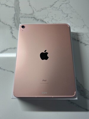 Apple iPad Air 4th Generation with Wifi + Cellular 256 GB Rose