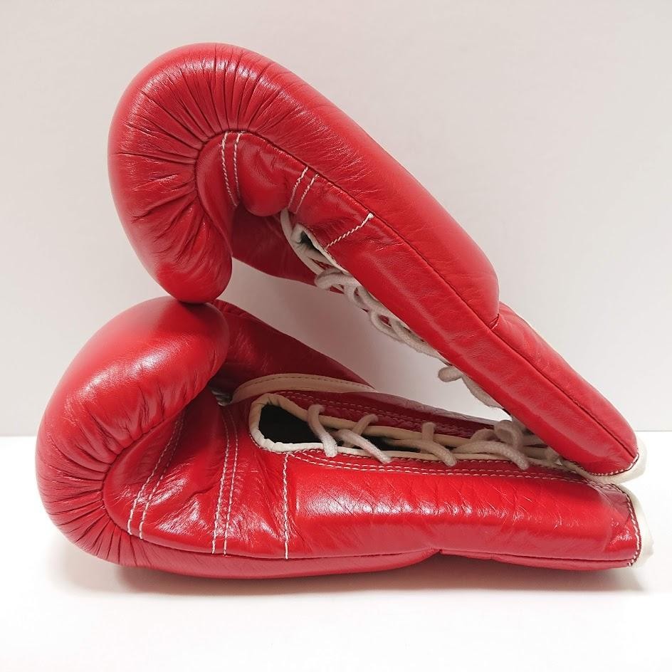 新品即日発送 ウイニング 8オンスグローブ ブルー 牛皮革製 MR-200