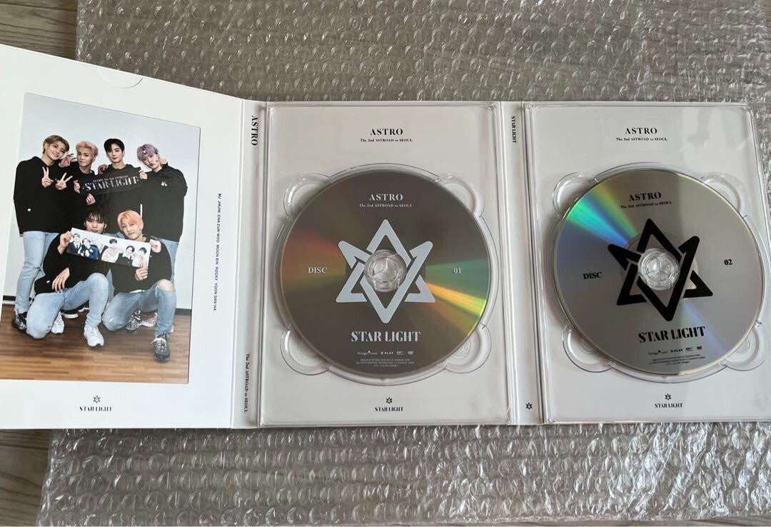 ASTRO STAR LIGHT DVD トレカ セッ ASTRO starlight DVD The 2nd
