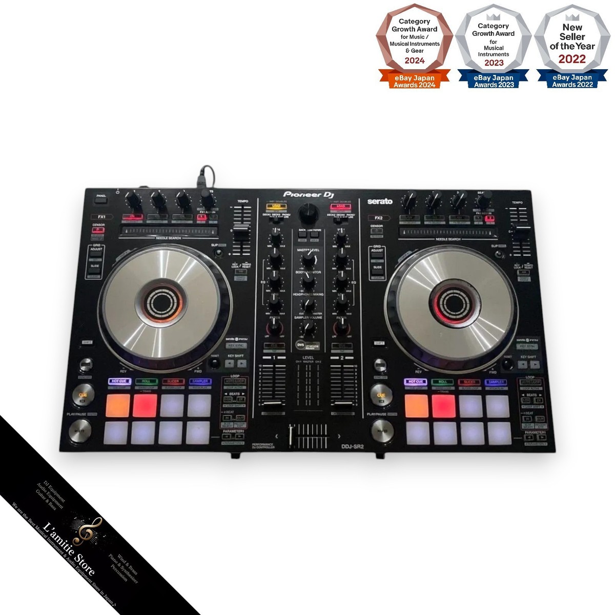 Pioneer DDJ-SR2 2-Channel Serato DJ Controller for sale online | eBay