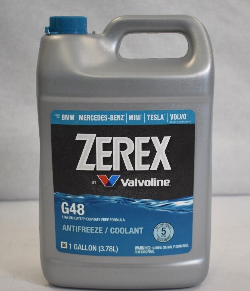 Zerex G48 Low Silicate Phosphate Free Concentrate Antifreeze