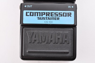 Yamaha CS-100 Compressor Sustainer Vintage Guitar Effect Pedal