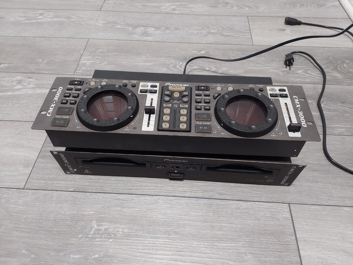 Pioneer CMX-3000 DJ Twin CD Player Rackmount Untested | eBay