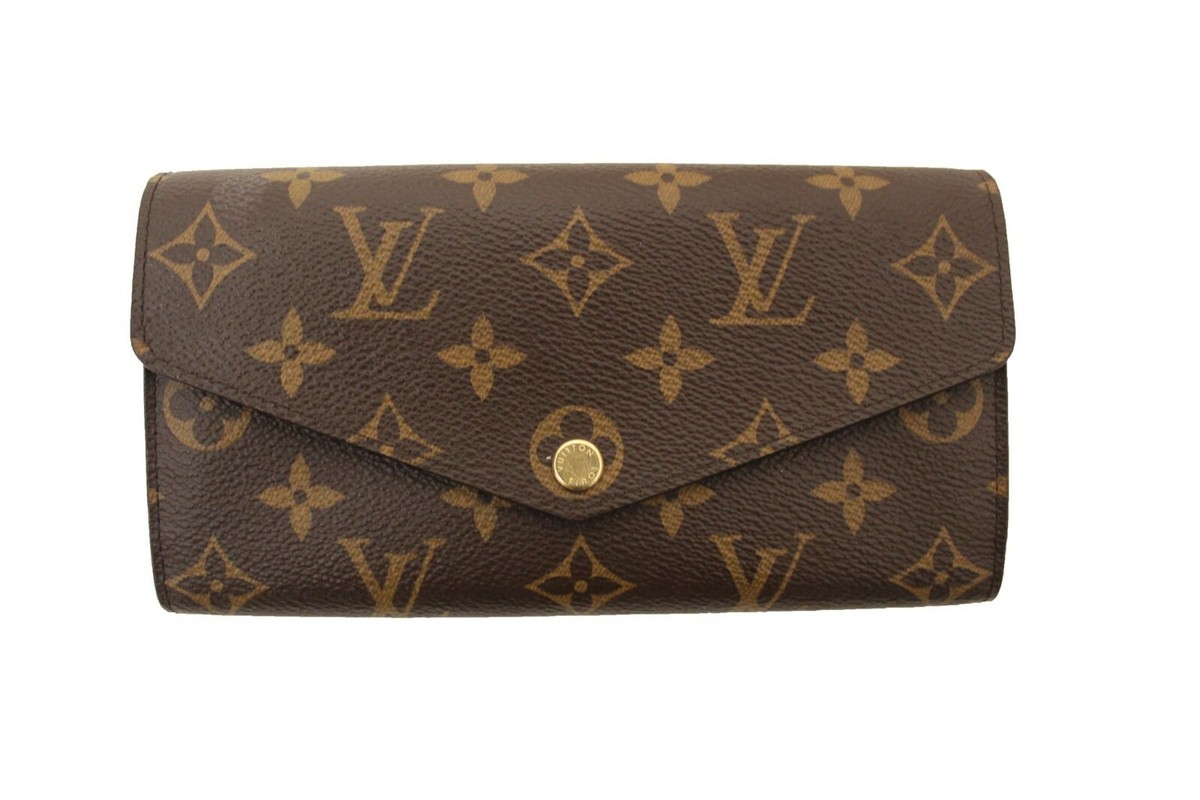 Louis Vuitton Monogram Canvas Sarah Wallet M60531-Date Code:SN0158