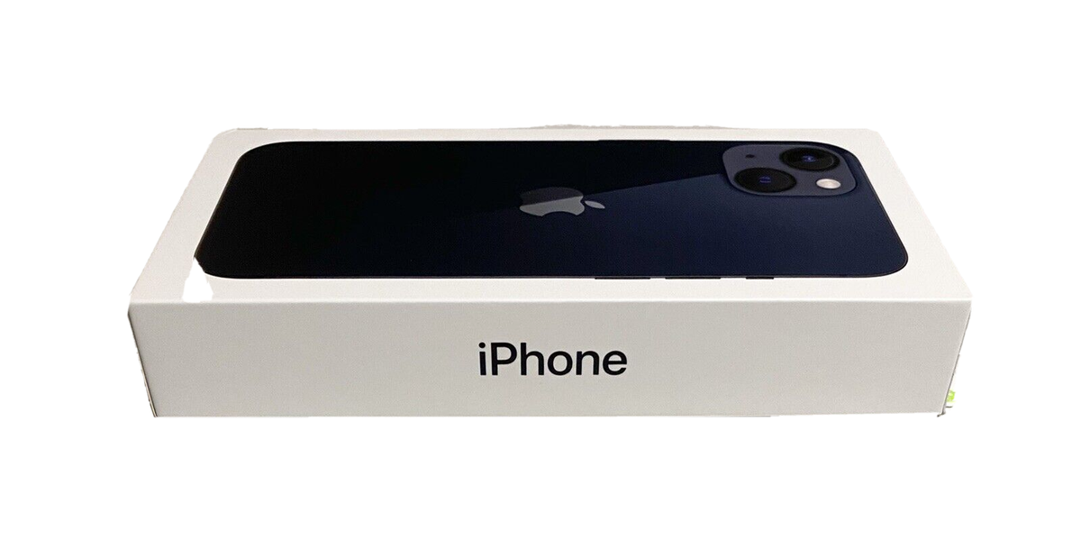Apple iPhone 13 Black Box For Model A2482 Box Only Does Not