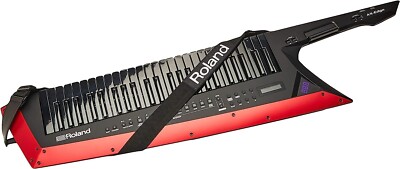 Roland AX-Edge Black Keytar Synthesizer Shoulder Keyboard 49-keys