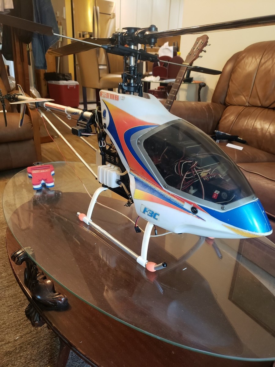 Hirobo Sceadu Evolution 50 Nitro Helicopter | eBay