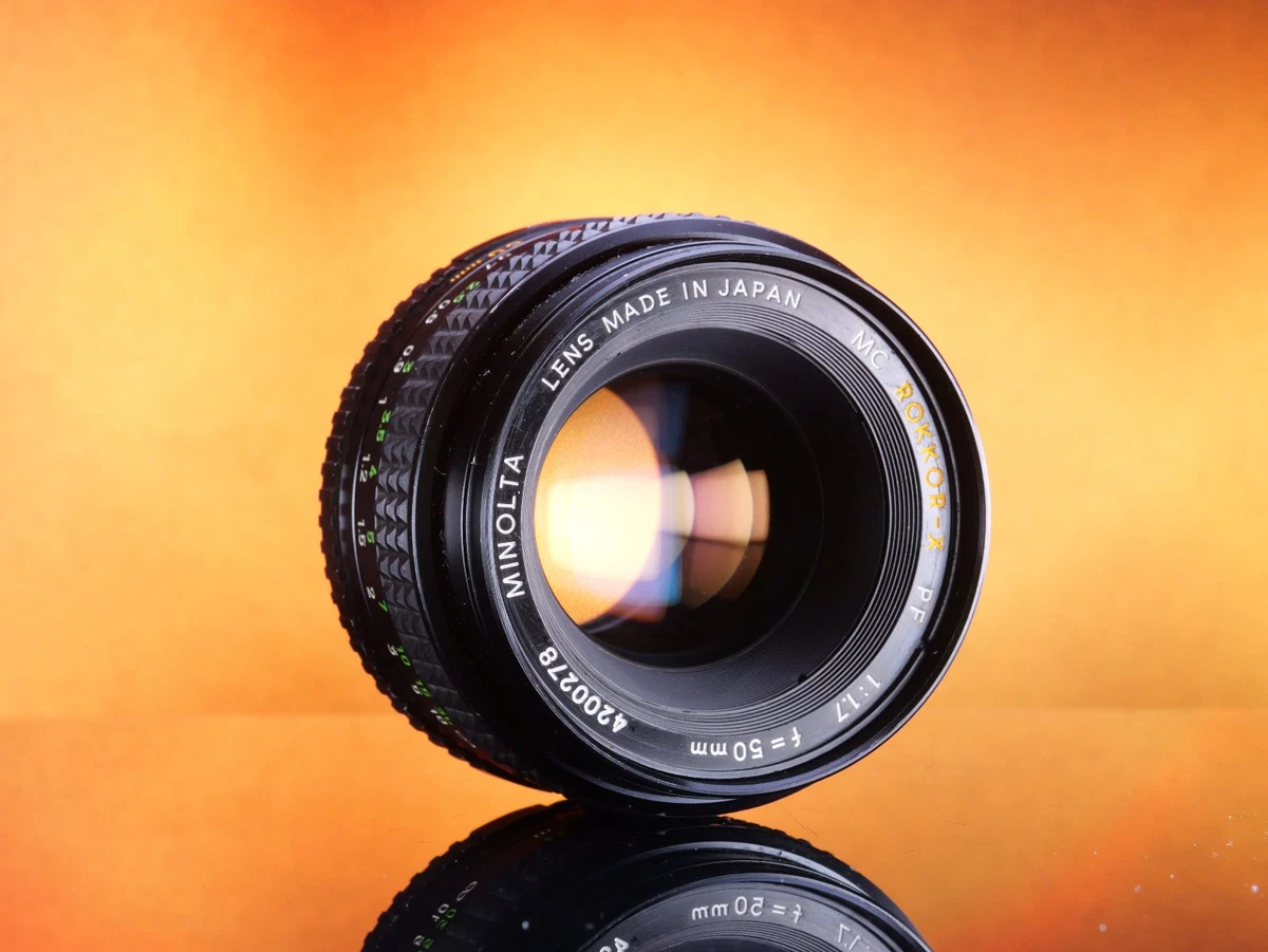 Minolta Rokkor PF 50mm Camera Lenses for sale - eBay