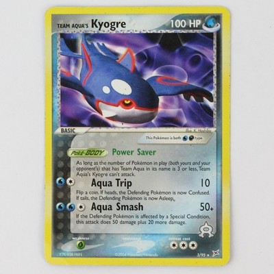 Team Aqua's Kyogre EX Team Magma vs Team Aqua 003/095 Mint Pokémon