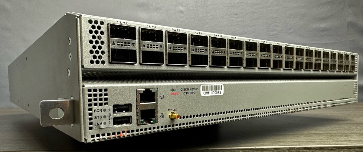 Cisco N9K-C9336PQ 36 Port Nexus 9300 40G ACI Spine Switch - Same