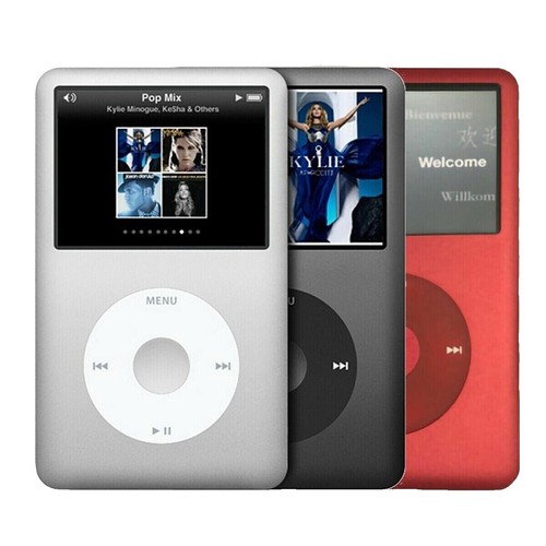 Apple IPOD CLASSIC 7th Generation 256GB MC293ll/a Blue MINT