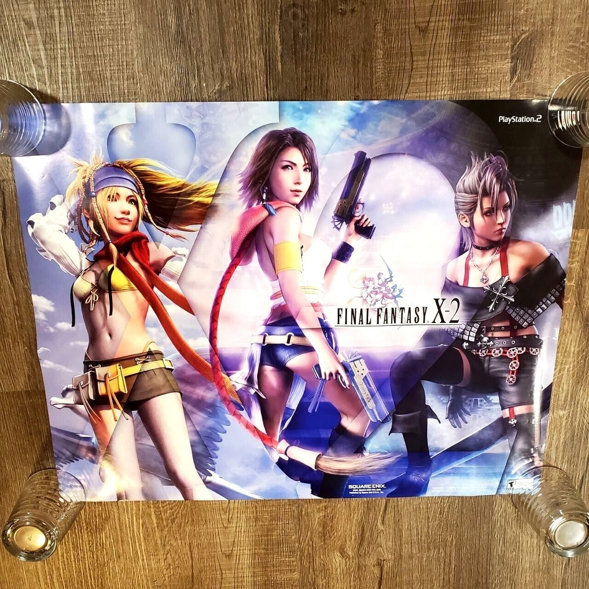 FF Ⅹ Ⅱ ポスター 10 販促 非売品 ポップ ファイナルファンタジー 10