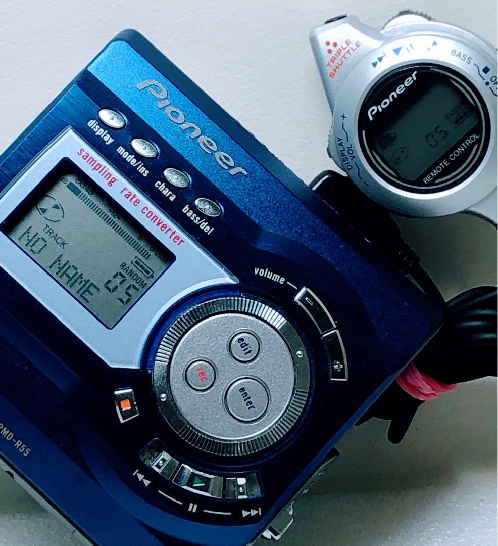 Pioneer ポータブルMDレコーダー PMD-R55-S Yahoo!オークション