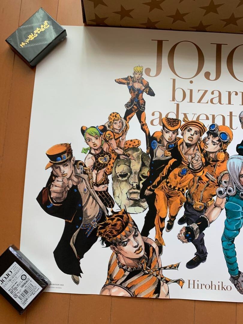 希少】ジョジョ展 2012 B2ポスター オールスターA 開封済み 元箱あり