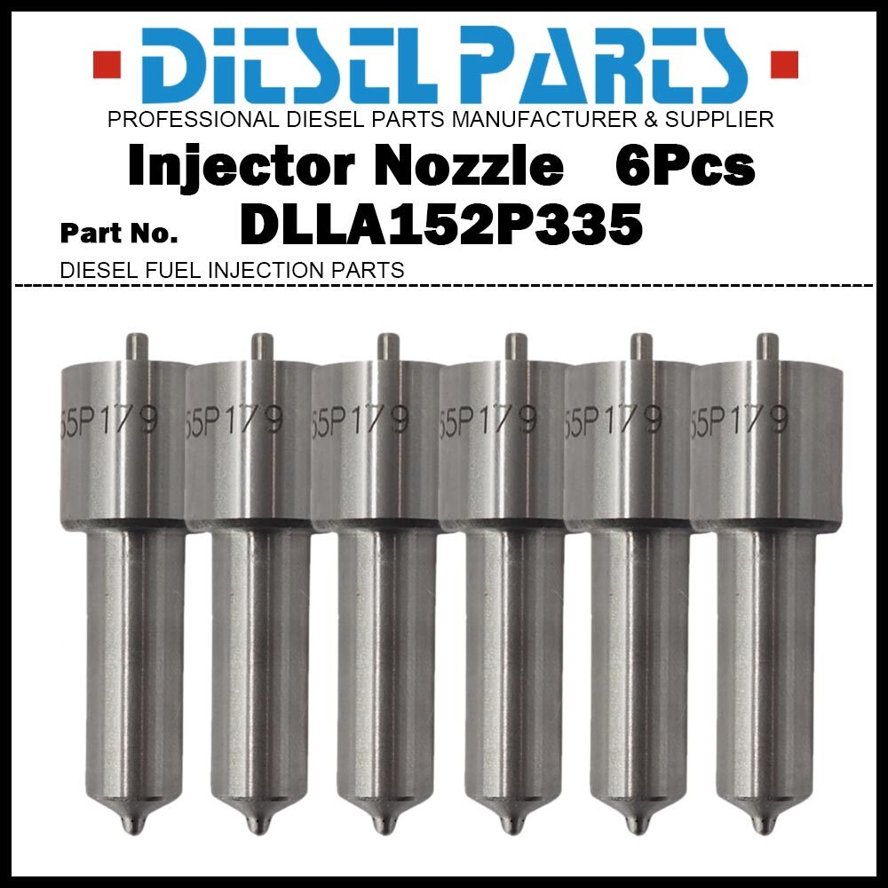 6x Fuel Injector Nozzle DLLA155P179 for MACK E7 300 350