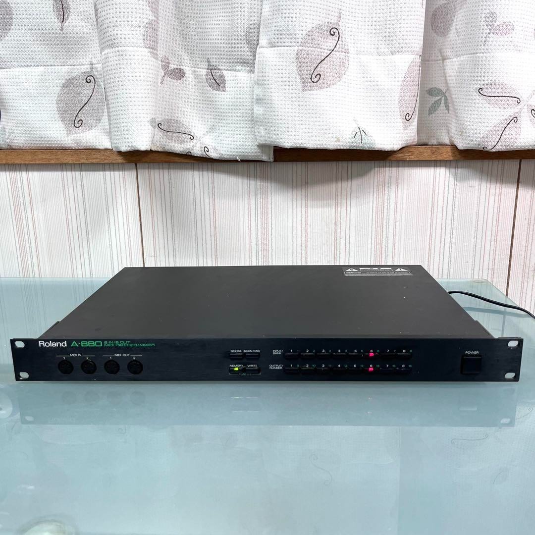 Roland A-880 MIDIパッチャー/ミキサー（パッチベイ） 【公式通販】
