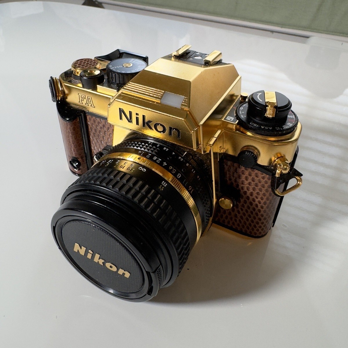 Nikon FA 35mm SLR Camera - Gold, 50th Anniversary Edition, Brand