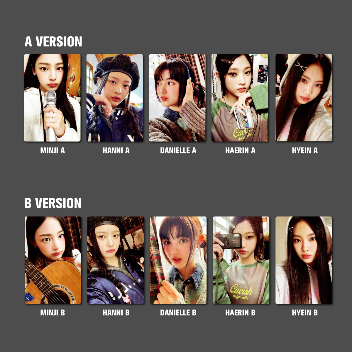 Newjeans ヘリン アルバム トレカ Newjeans へリン ラキドロ New jeans