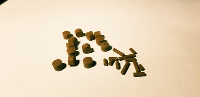 Aged Clay Dot Inlay- Relic For Fender Stratocaster/Telecaster Neck