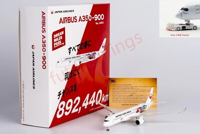 1:400 NG Models NG39092 JAL A350-900 JA08XJ Diecast Aircraft Model