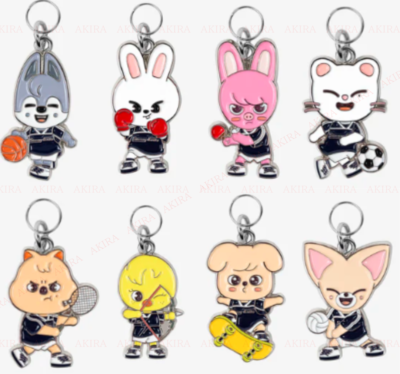 straykids DOIT yizhiyuポップアップキーホルダー8つセットB