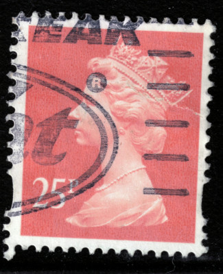 Great Britain - 1993 - 25P - Queen Elizabeth II - #18298 | eBay