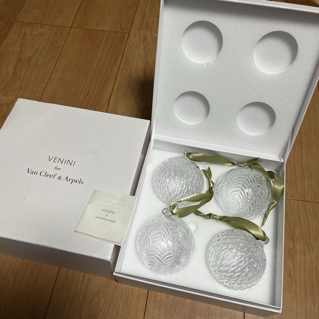 VENINI Van Cleef & Arpels オーナメント 2個セット VENINI Van Cleef