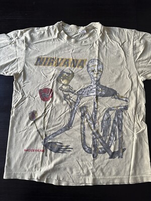 Vintage 90s Nirvana Incesticide Shirt Kurt Cobain Original 1993