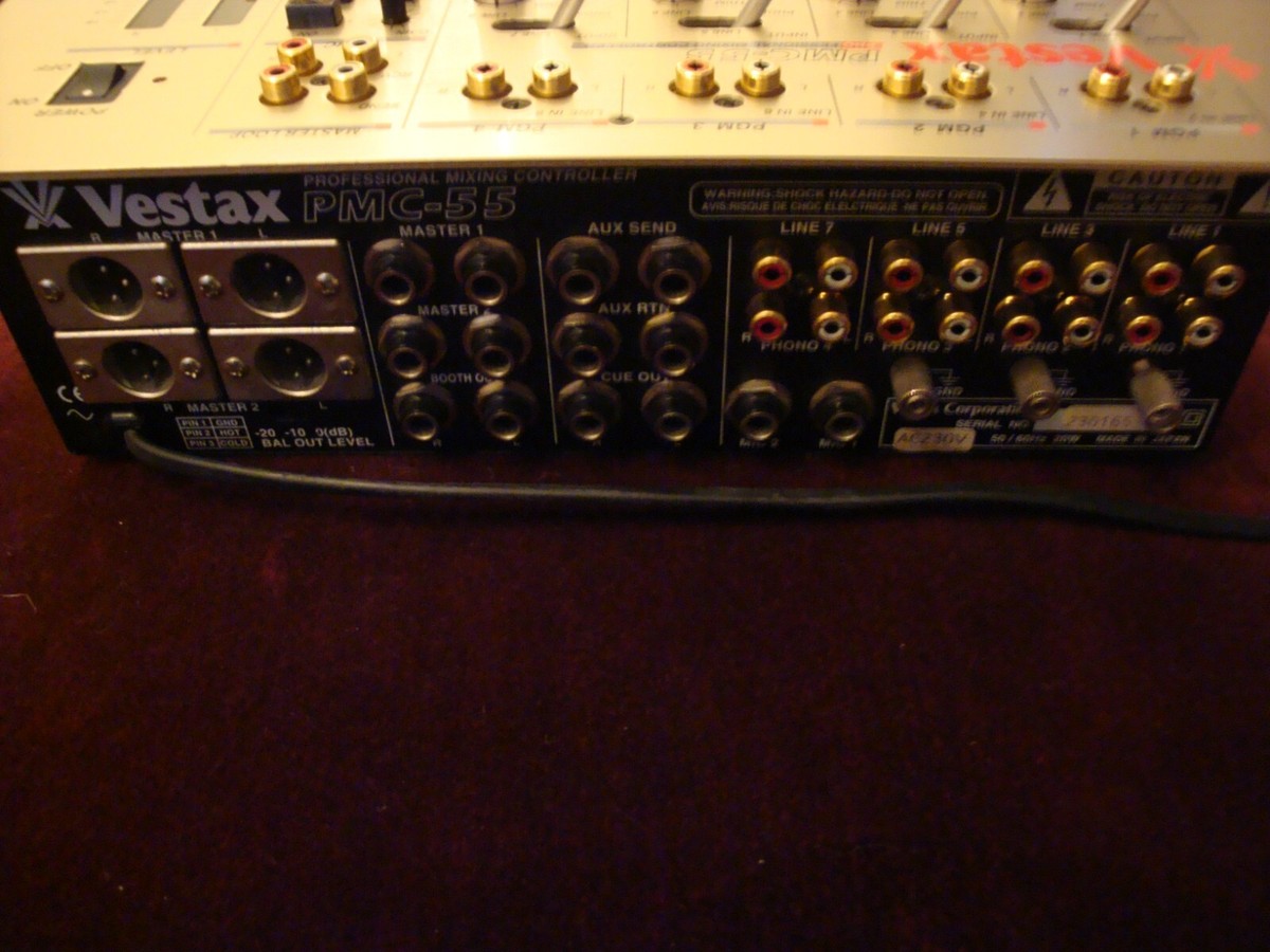 Vintage Vestax PMC-55 DJ Mixer | eBay