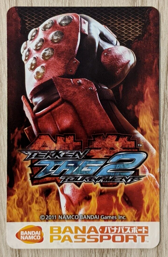 鉄拳 バナパスポート ロケテスト バレンタインver 鉄拳バナパスポート