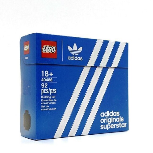 LEGO 10282 Adidas Originals Superstar Shoe ICONS BRAND NEW SEALED