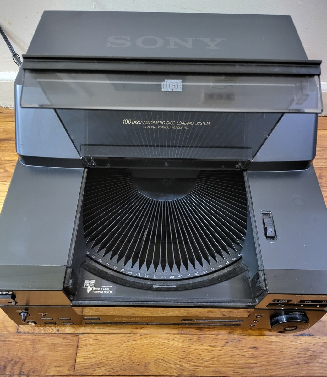 Sony CDP-CX100 Disc Player-Tested Works Great | eBay