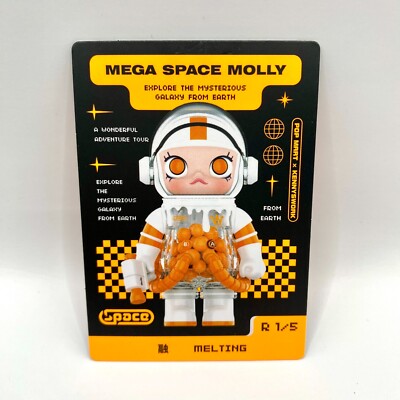 POP MART Mega Space Molly Series 2 MELTING Super Secret 1/108 Rare